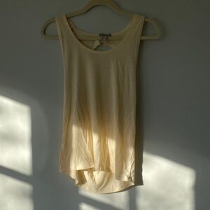 Forever21 Light Cream Tank Top